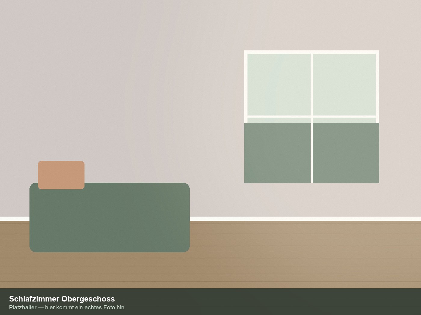 Schlafzimmer im Obergeschoss